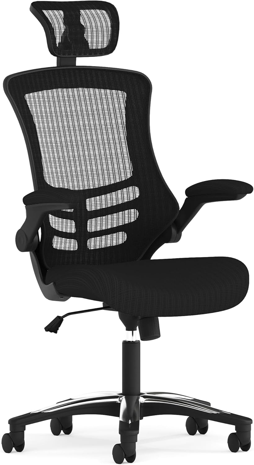 Adjustable Lumbar Support Mesh Office Chair