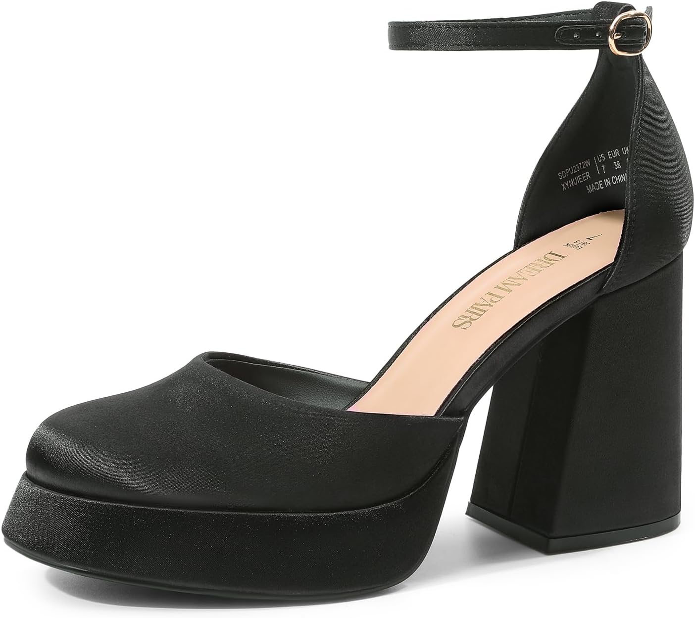DREAM PAIRS Women's Chunky Platform High Heels for Every Occasion