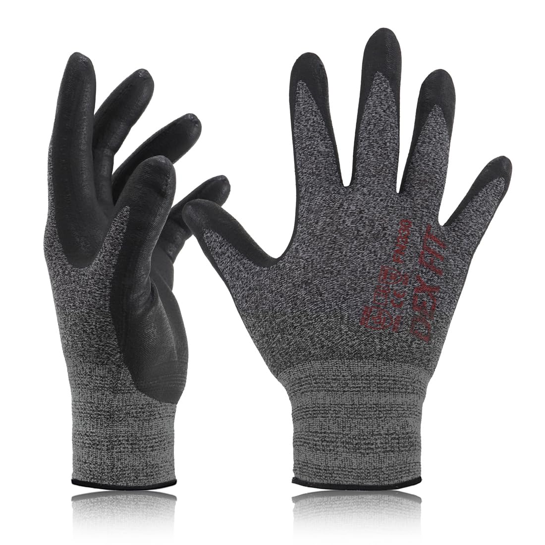 DEX FIT Premium Nitrile Work Gloves FN330 for Comfort and Grip