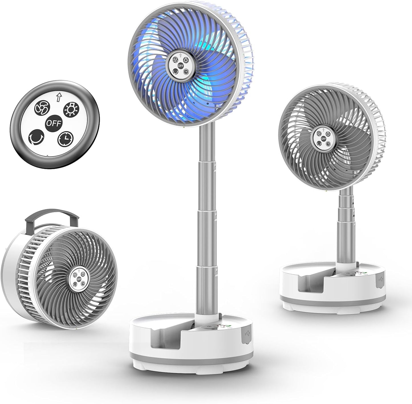 Portable Oscillating Fan 20000mAh - Cool & Convenient Fan!