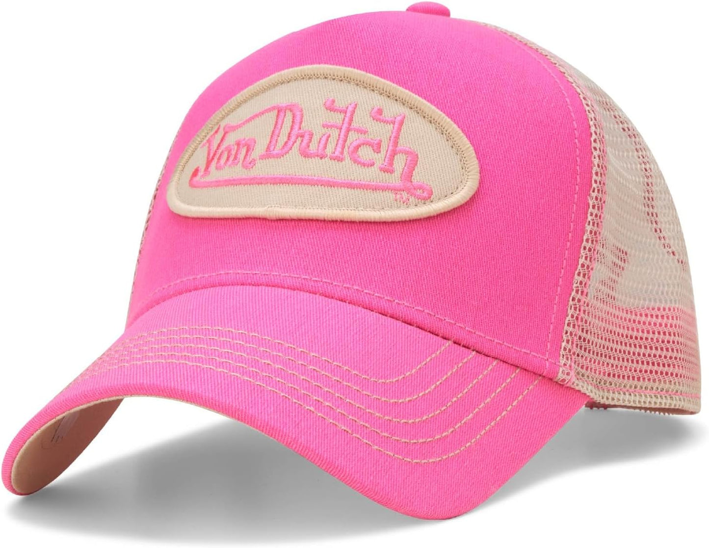 Von Dutch Unisex Trucker Hat - Retro Classic Adjustable Cap