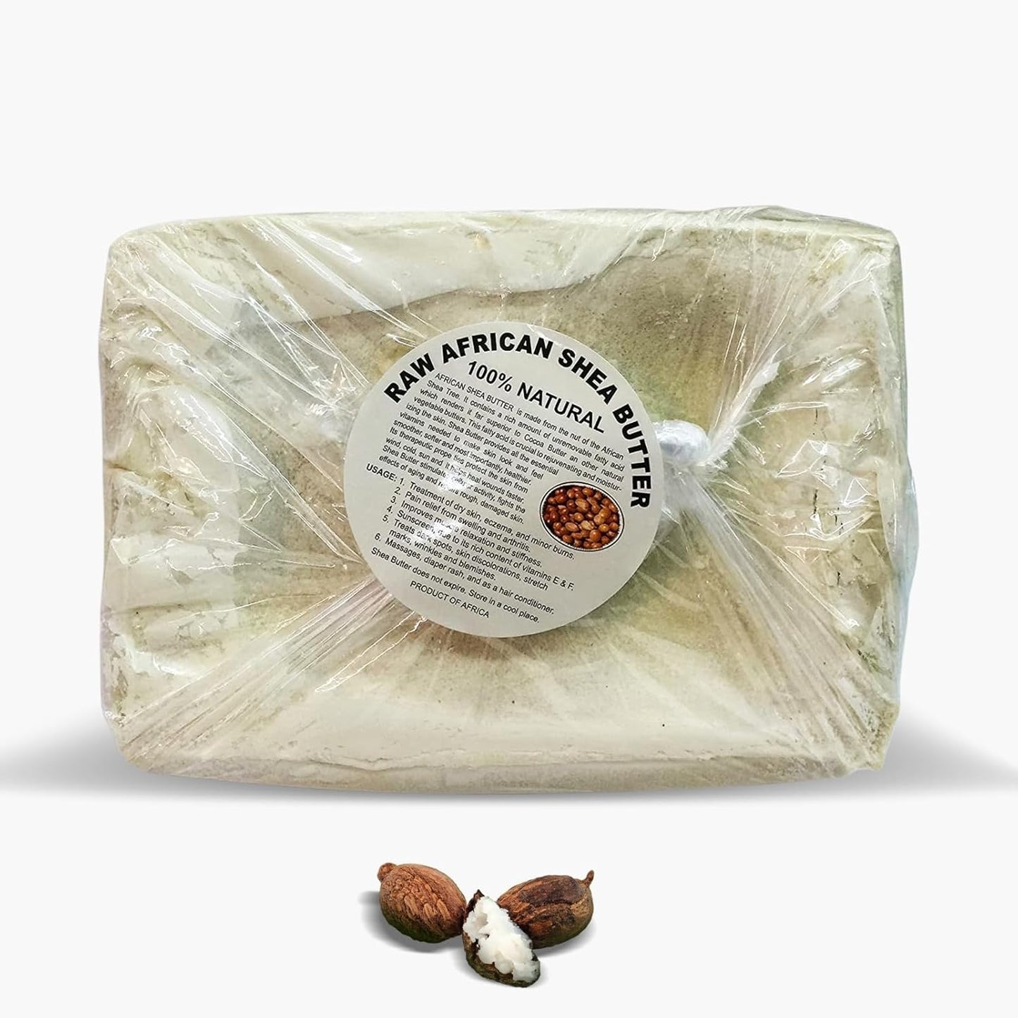 Pure Raw African Shea Butter for Skin, Hair, and Body Care