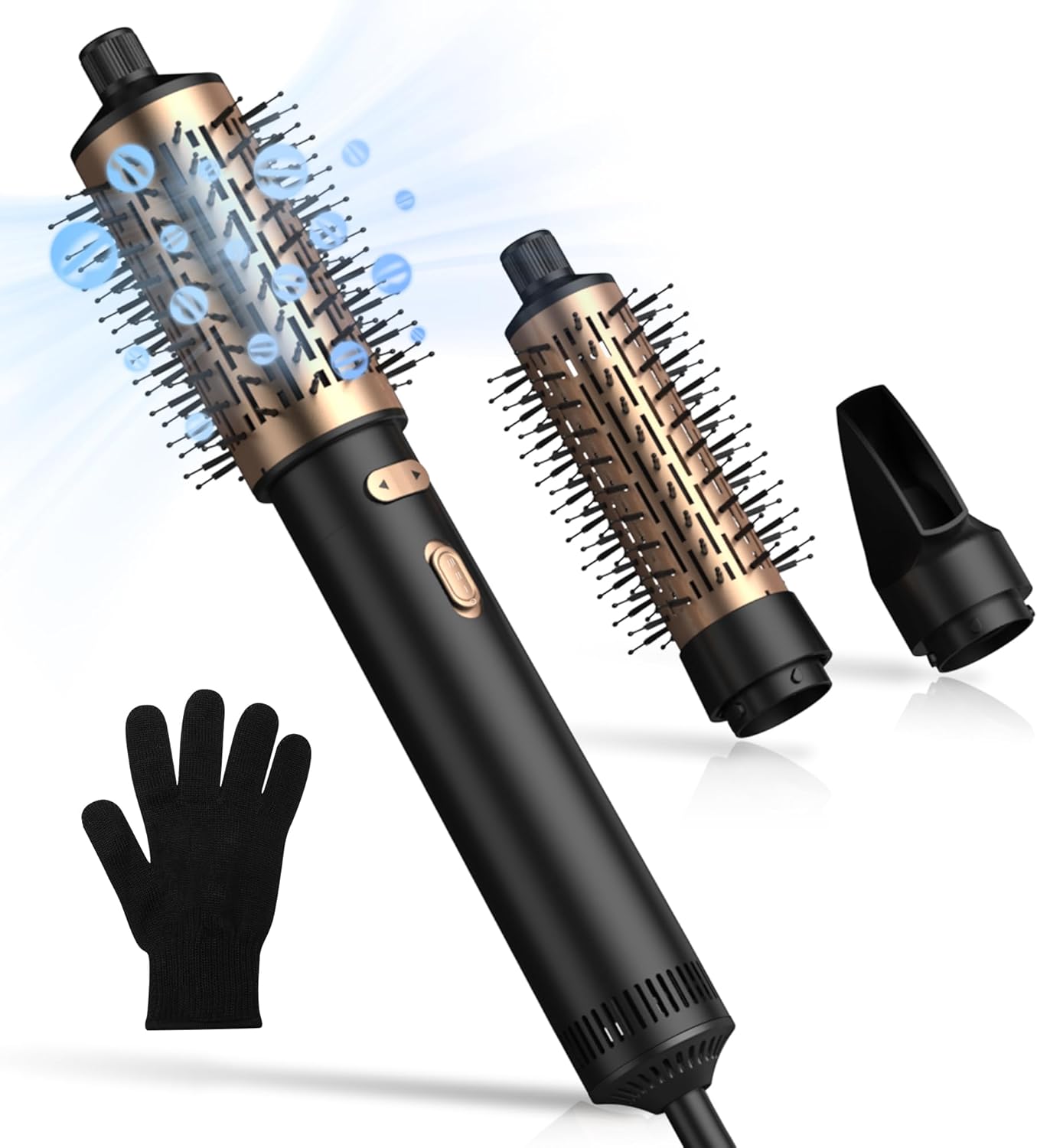 3 in 1 Rotating Hair Dryer Brush for Effortless Styling