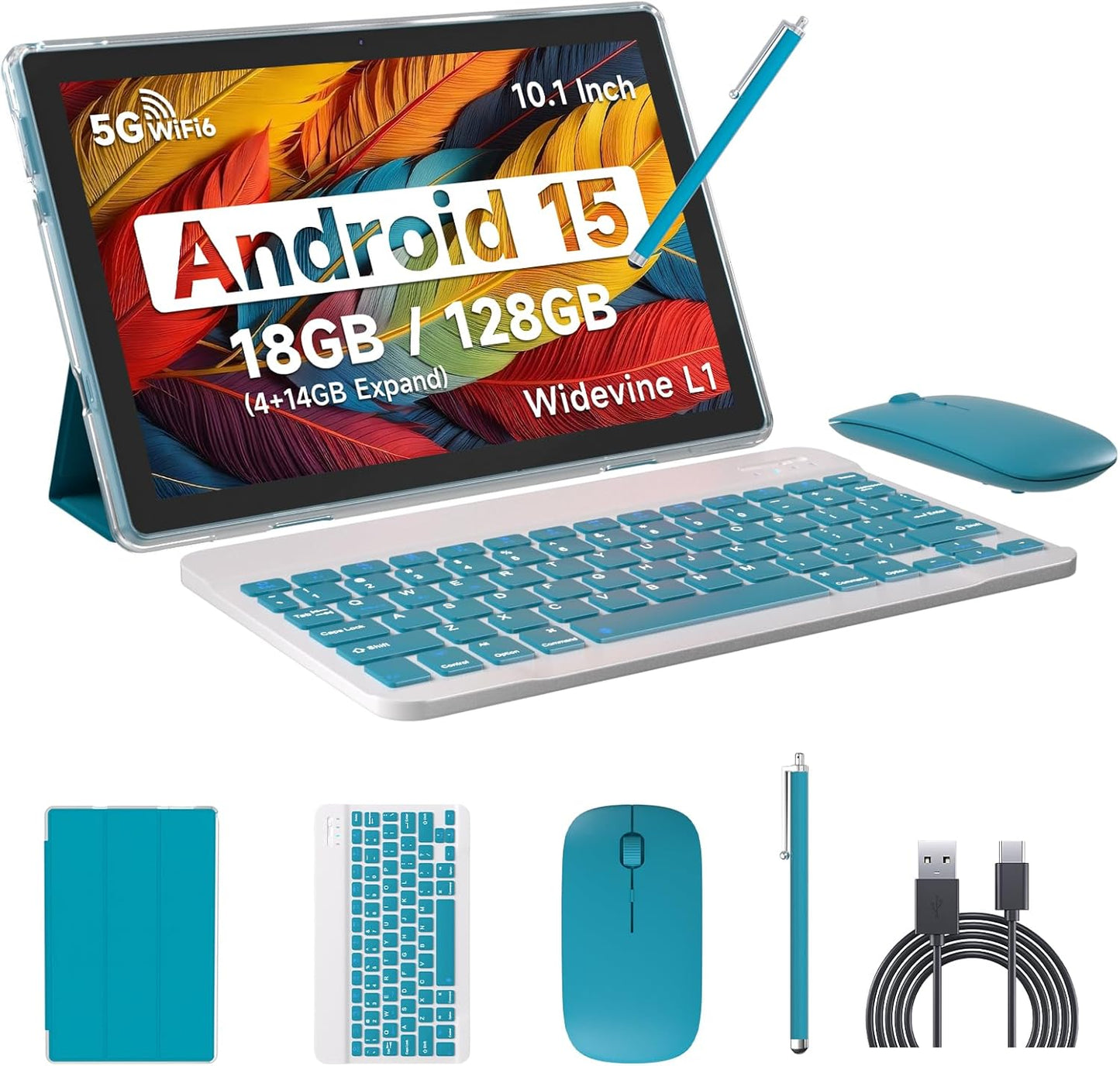 Android 15 Tablet with 18GB RAM and 2TB Expandable Storage