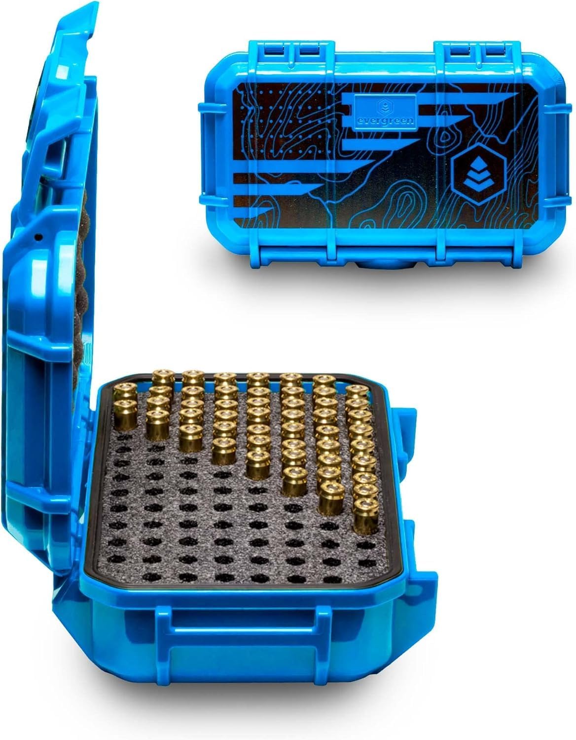 Evergreen Pistol Ammo Case for 5.7/9mm/.40/.380 - 100 Rounds
