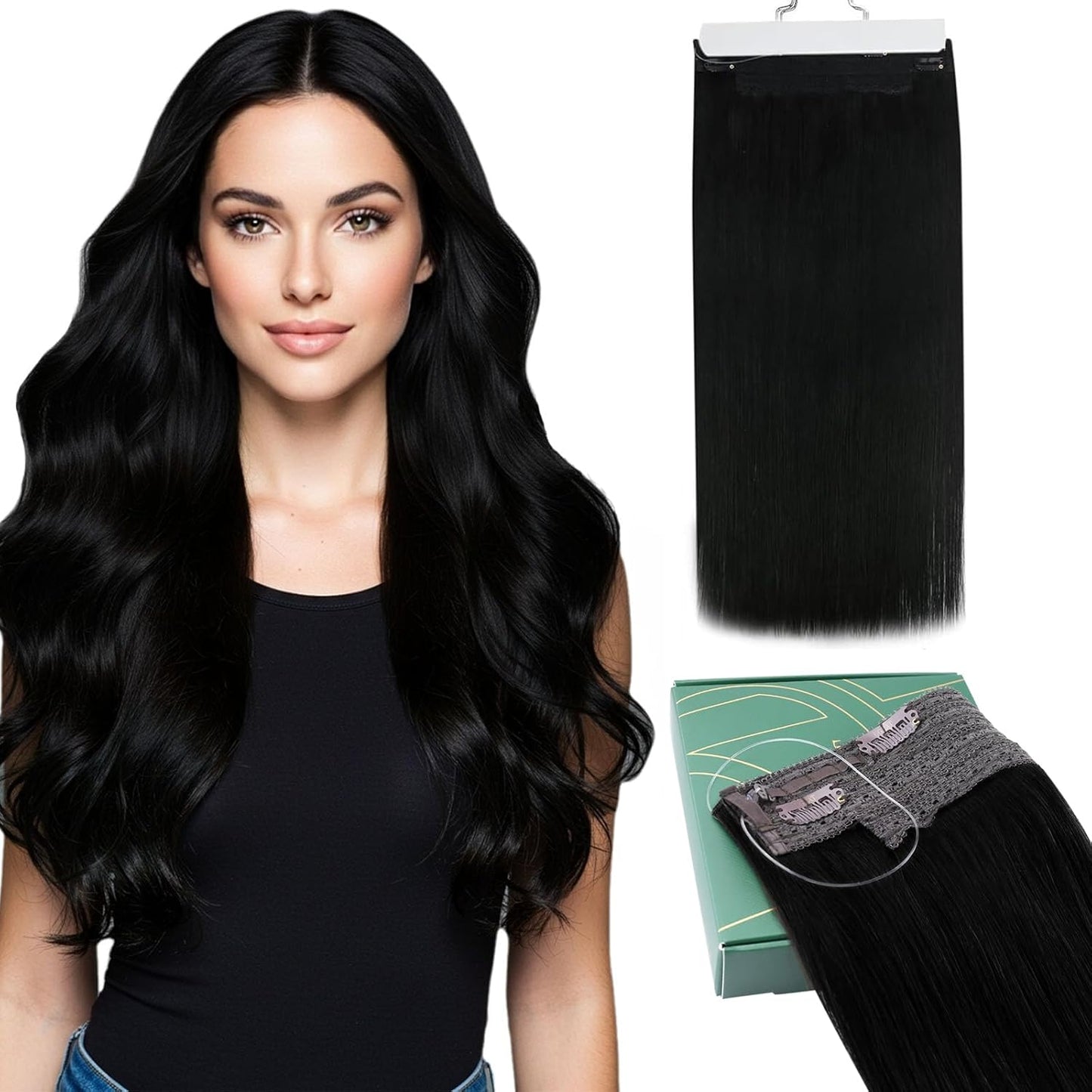 Ugeat Wire Hair Extensions for Instant Volume and Length