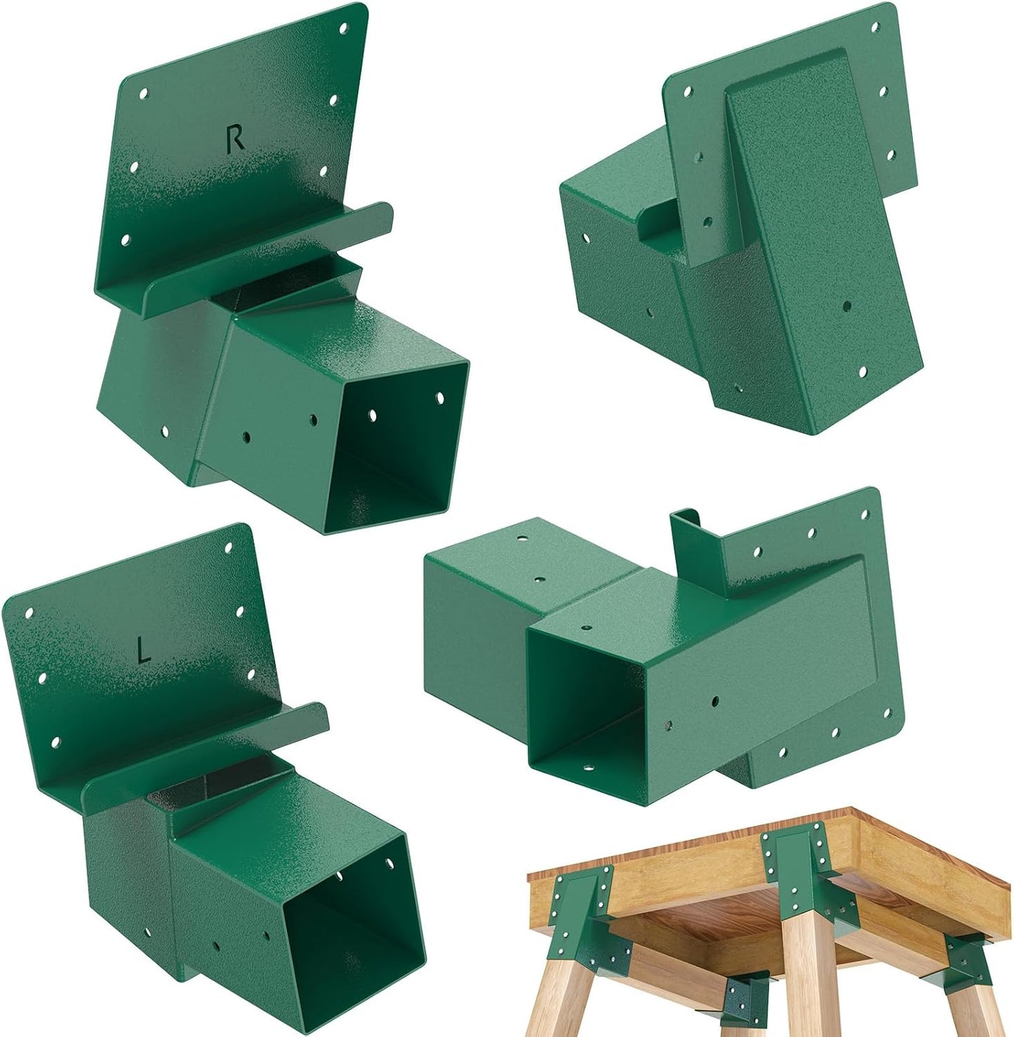 SELEWARE Deer Stand Brackets 4-Pack for Outdoor Projects