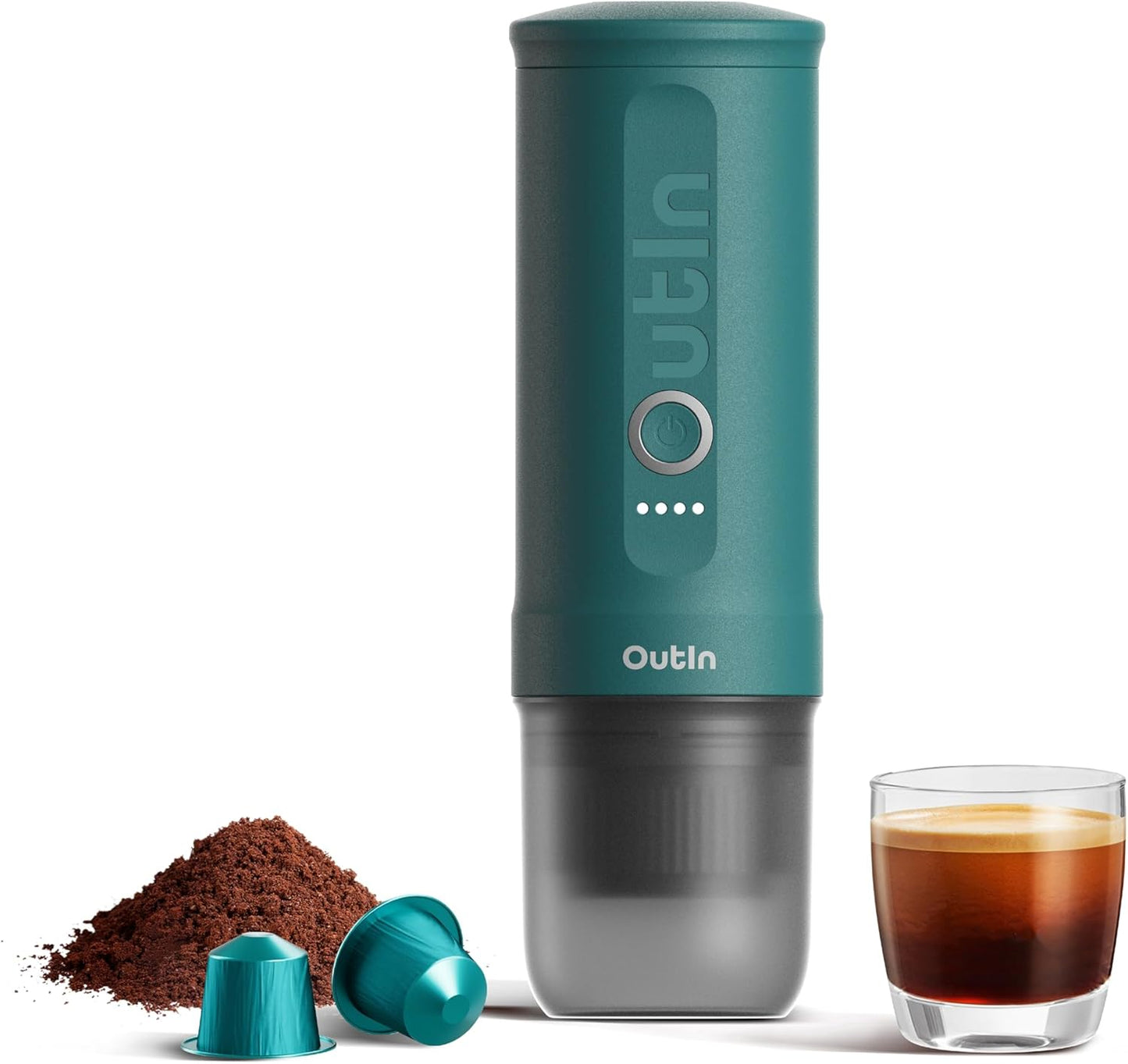 OutIn Nano Portable Espresso: Self-Heating Travel Maker