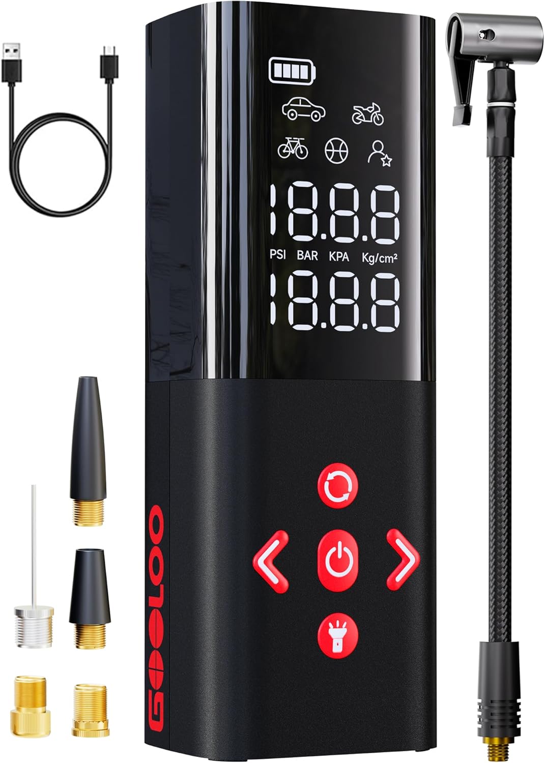 GOOLOO Fast 150PSI Portable Tire Inflator