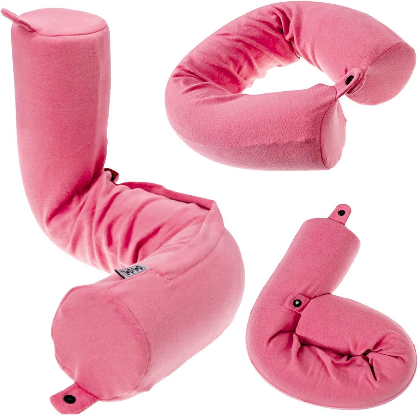 Twist Memory Foam Travel Pillow for Airplanes - Ultimate Comfort