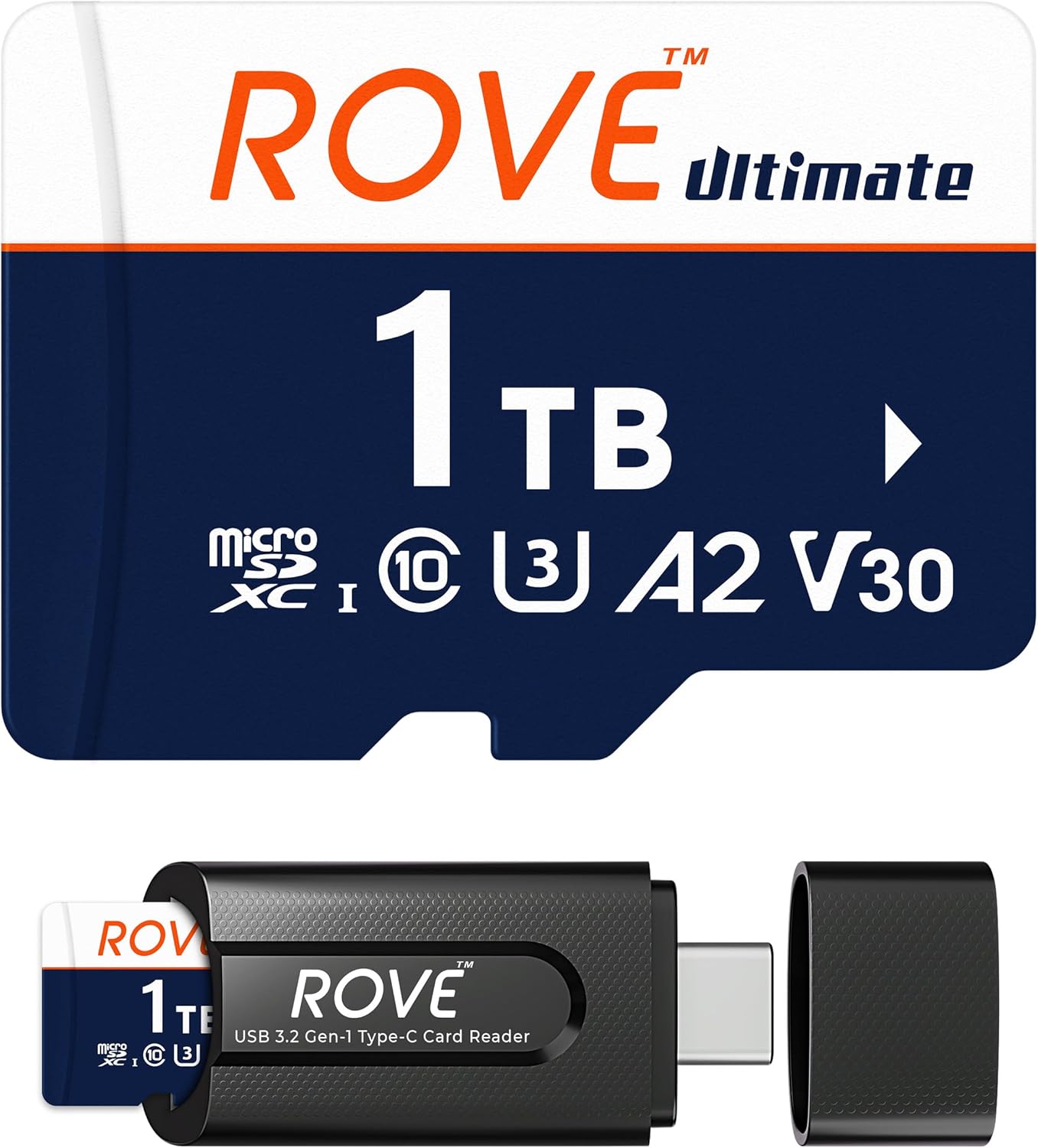 ROVE Ultimate 1TB Micro SD Card for Dash Cams and More