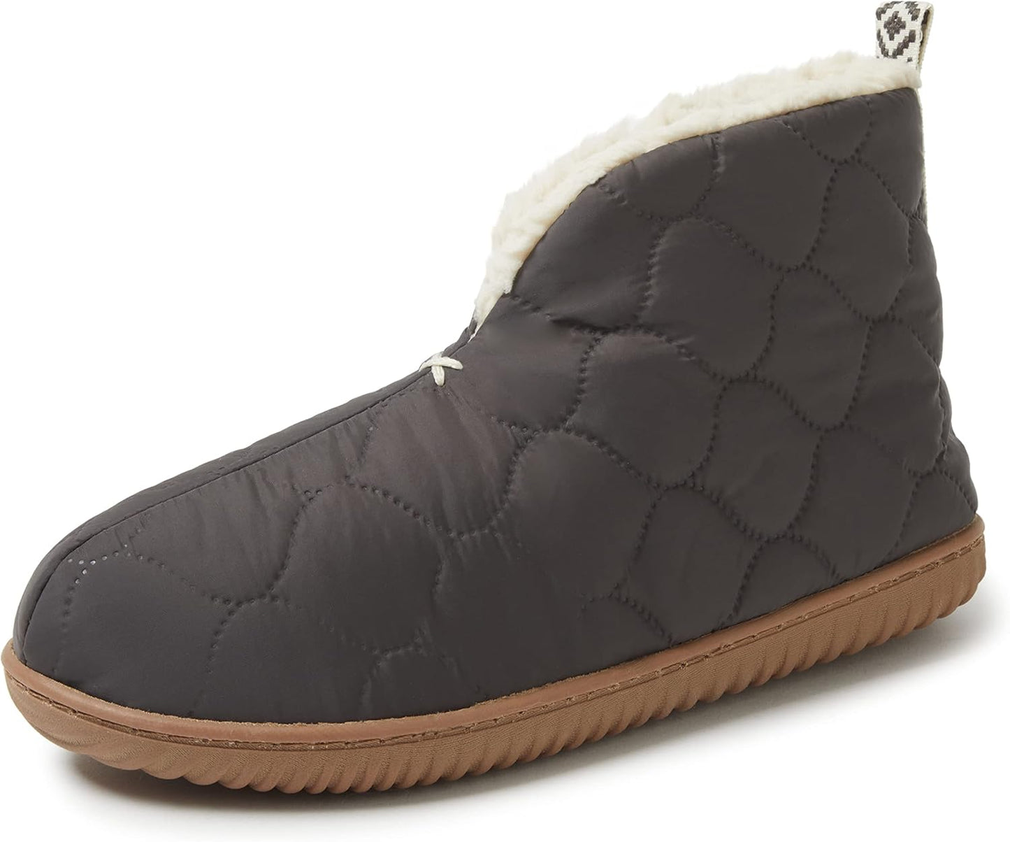 Dearfoams Women's Warm Up Bootie Slippers for All-Day Comfort