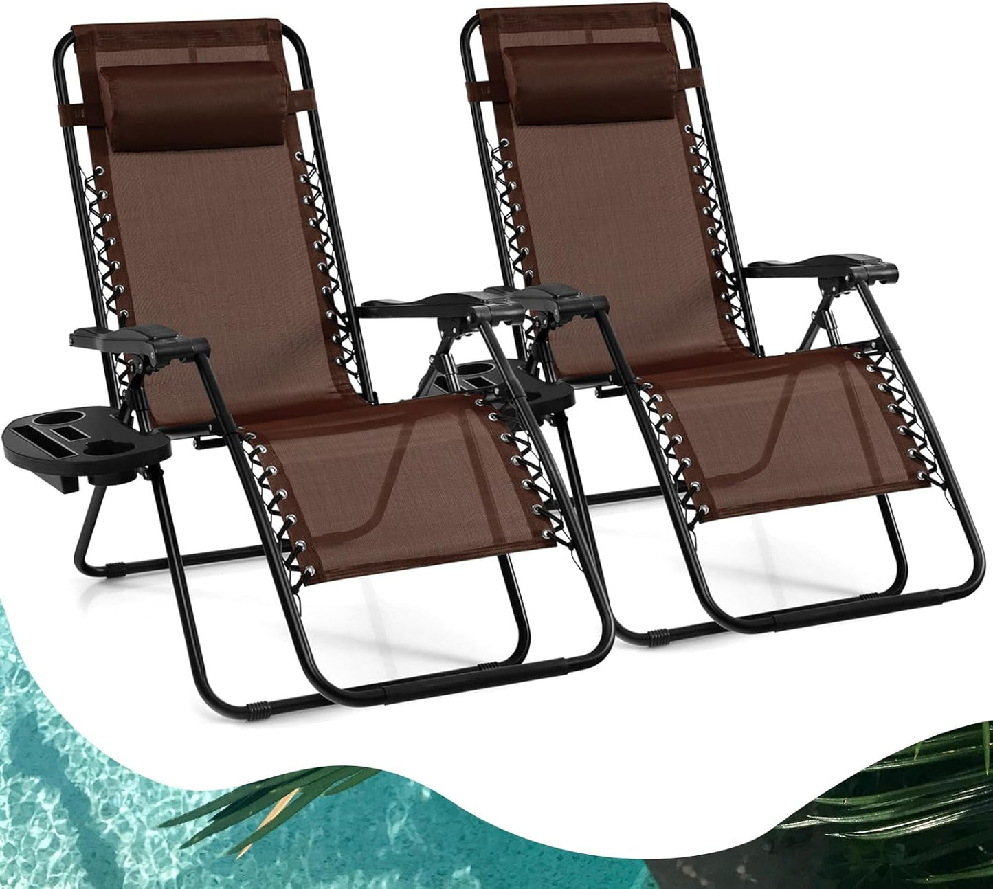 Goplus Zero Gravity Lounge Chairs for Ultimate Relaxation