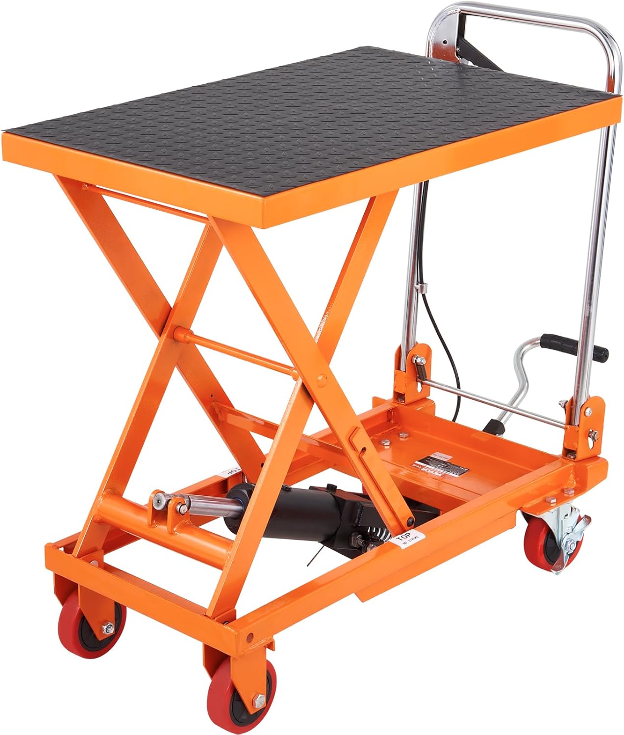 VEVOR Hydraulic Lift Table Cart for Easy Material Handling