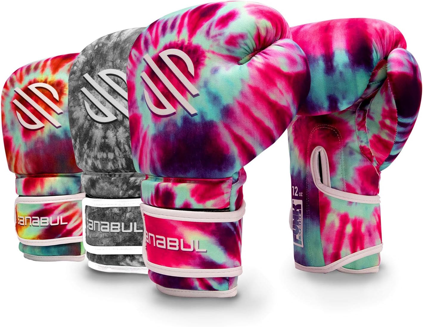 Sanabul Funk Strike Tie Dye Gel Boxing Gloves - Stylish Protection