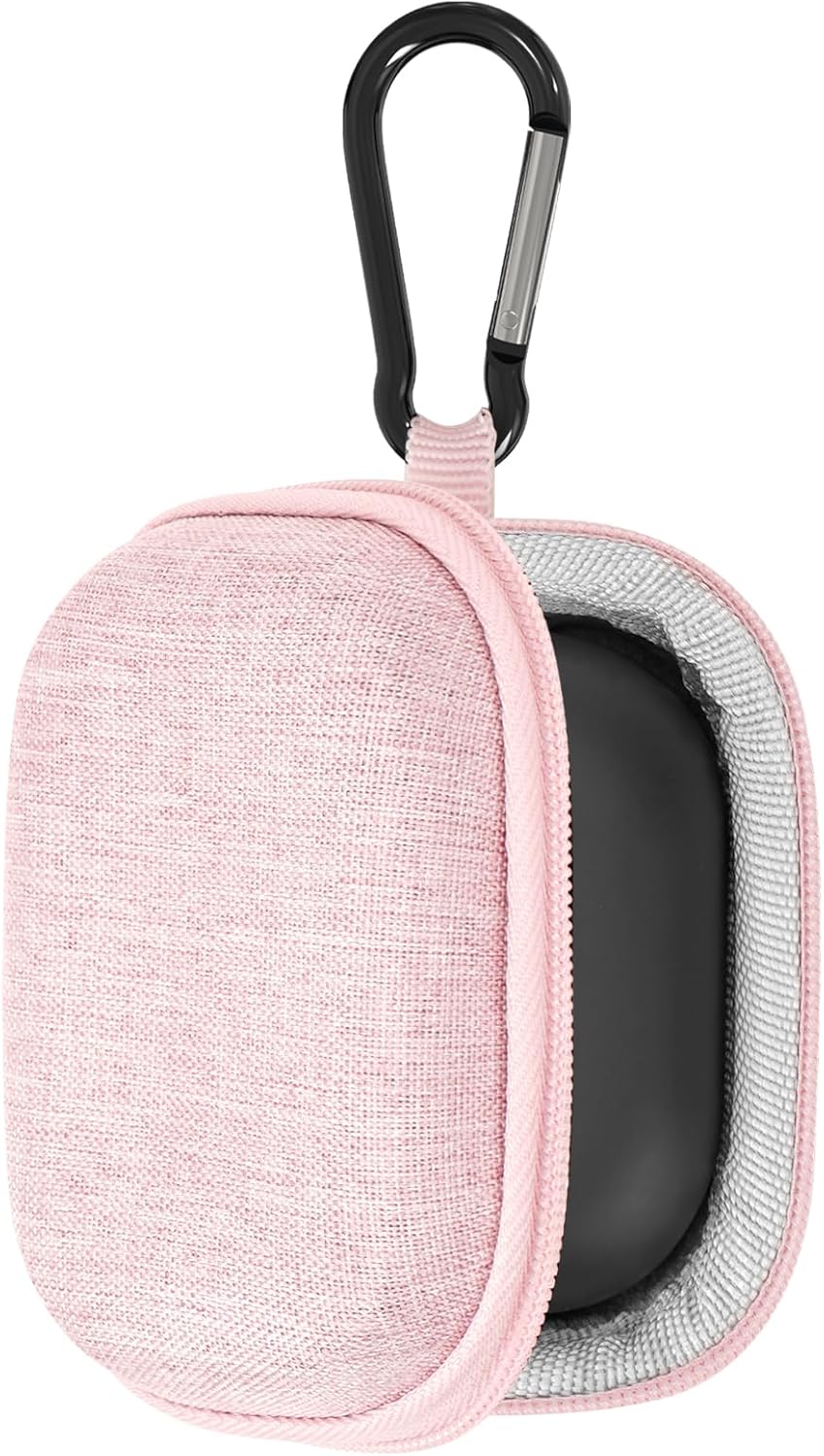 Geekria Pink Hard Case for Jabra Elite Earbuds