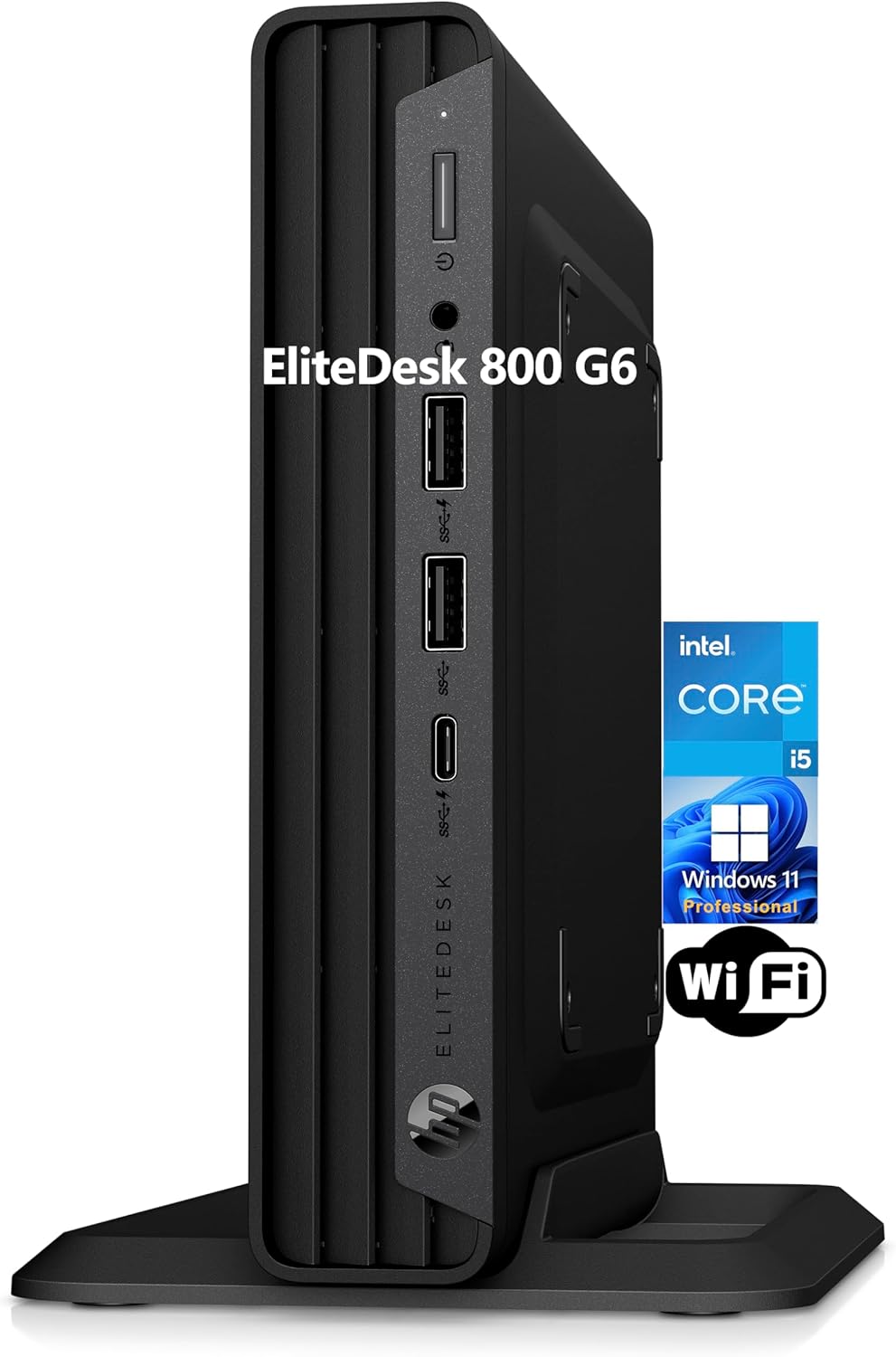 HP EliteDesk 800 G6 Mini Desktop with Core i5 and 16GB RAM