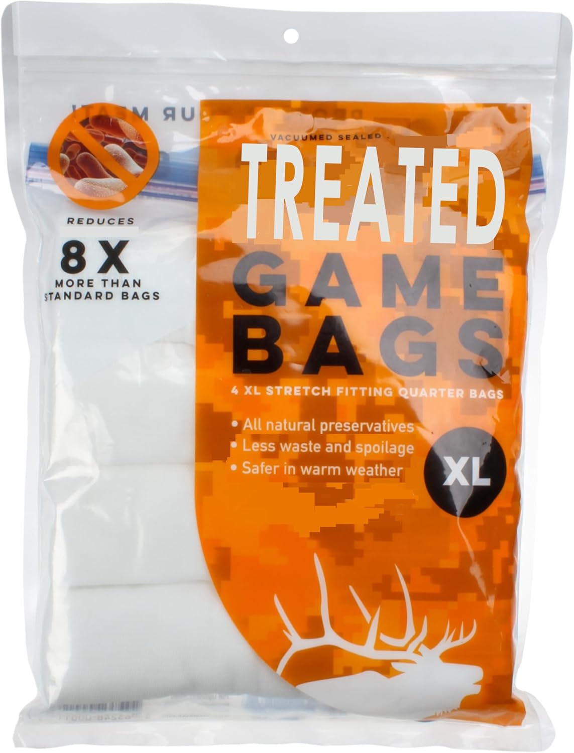 Treated Heavy Duty Game Bags for Hunting - Fresh Meat Protection