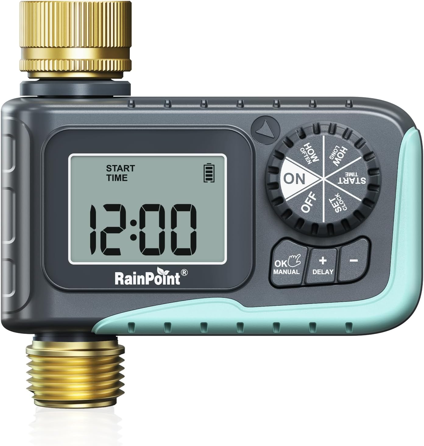 RAINPOINT Programmable Hose Timer for Efficient Garden Watering