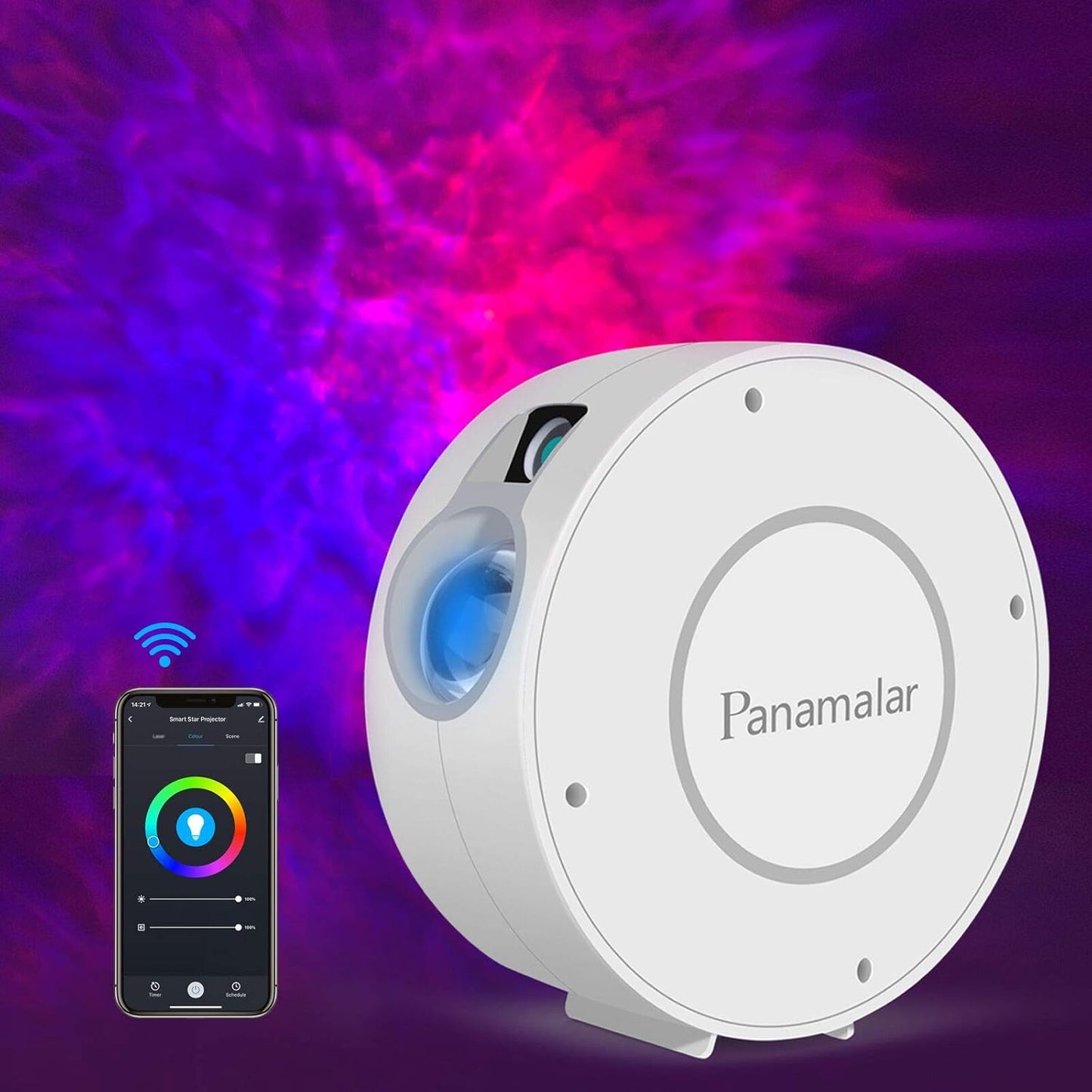 WiFi Star Projector with Alexa Control - Transform Your Room!