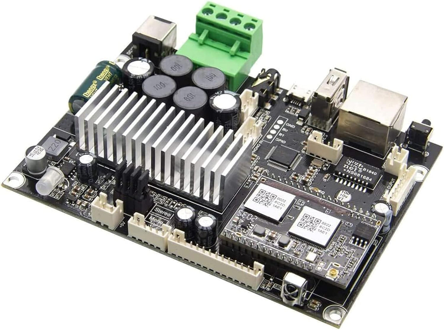 WiFi&Bluetooth Stereo Amp: Multizone Streaming