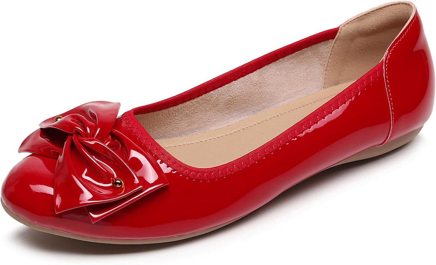Stylish Bows Dance Flats Shoes for Comfort and Durability