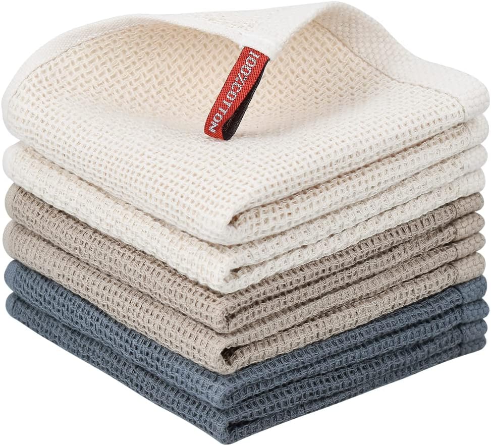 Quick Dry Cotton Kitchen Towels Set