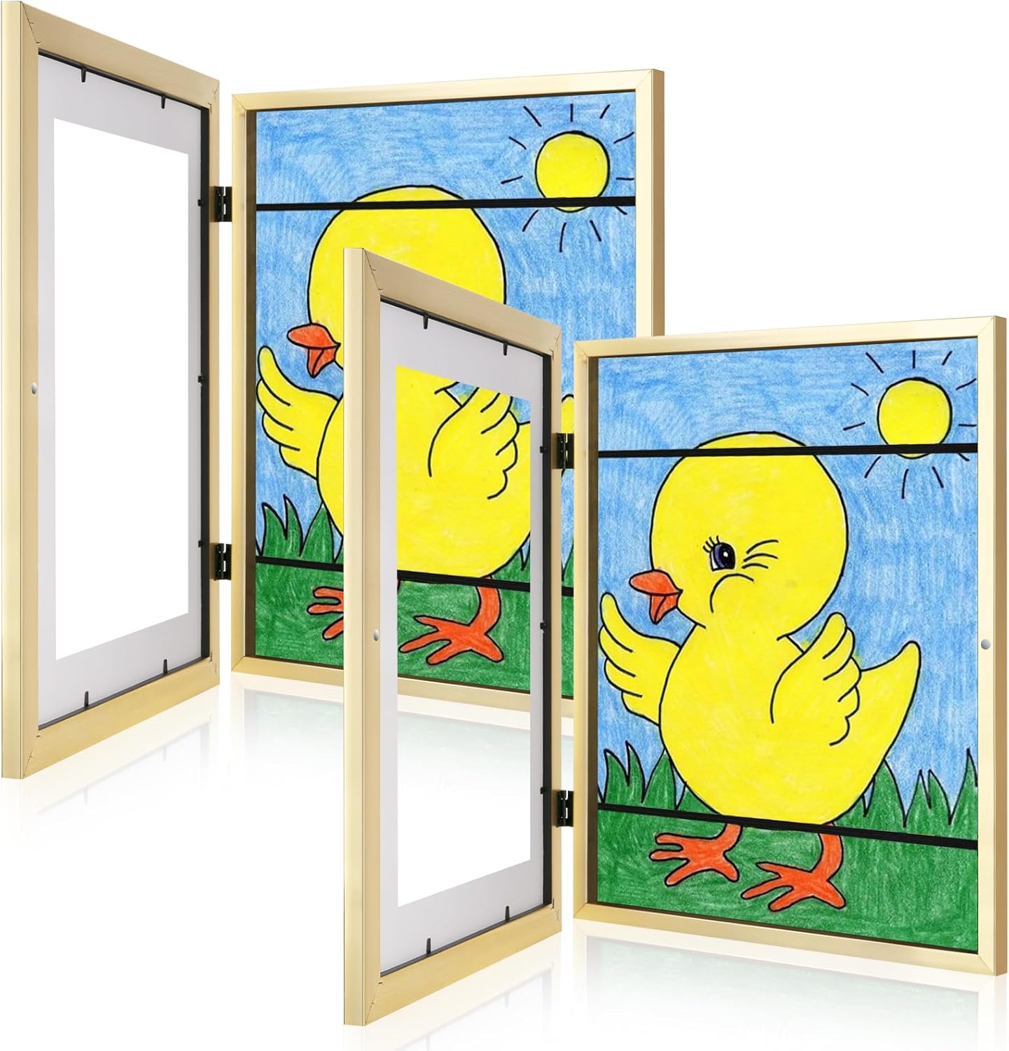 Kids Art Frames for Displaying 2D and 3D Artwork Creatively
