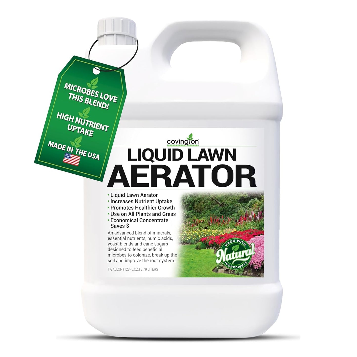 Covington Liquid Lawn Aerator for Healthier Grass & Gardens