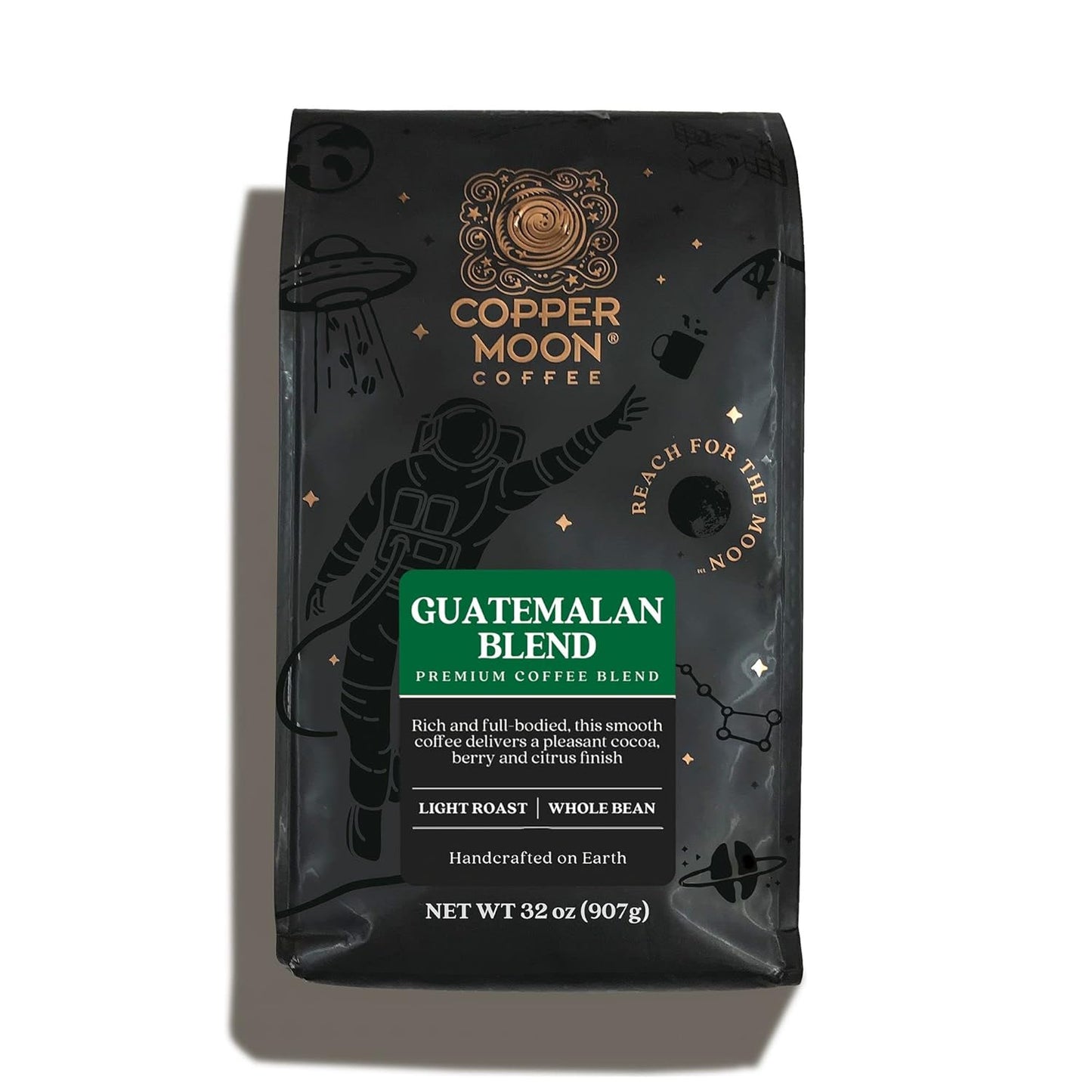Copper Moon Guatemalan Antigua Blend: Nutty Light Roast