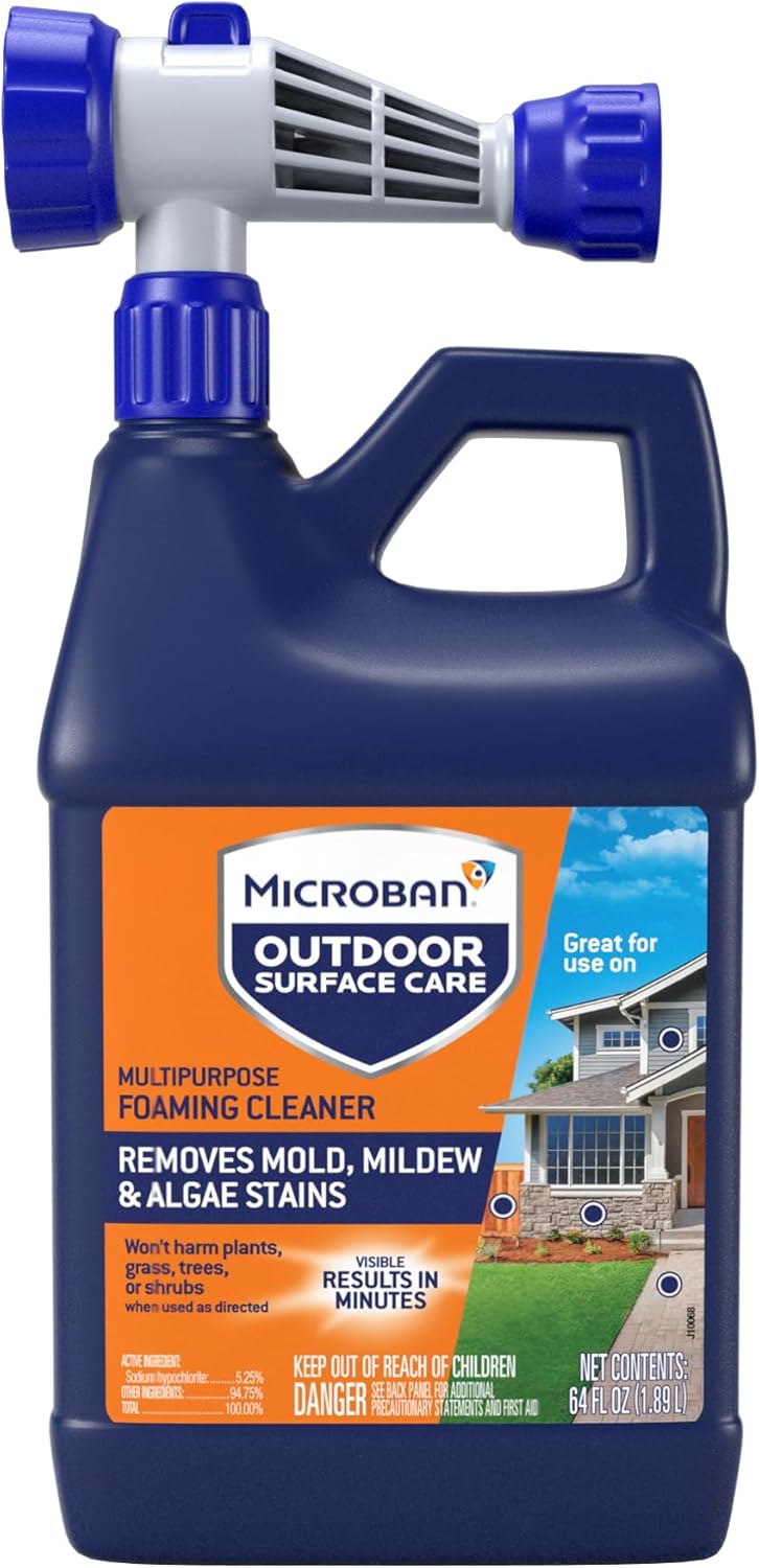 MICROBAN Multi-Purpose Foaming Cleaner: Ultimate Outdoor Protection