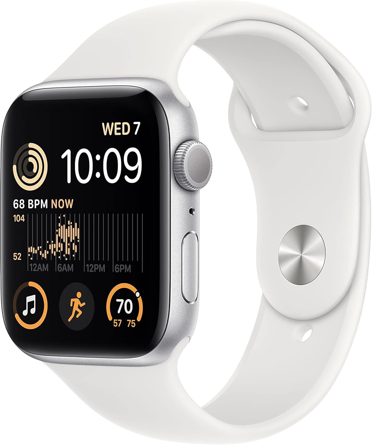 Renewed Apple Watch SE (2nd Gen) - Silver 44mm GPS