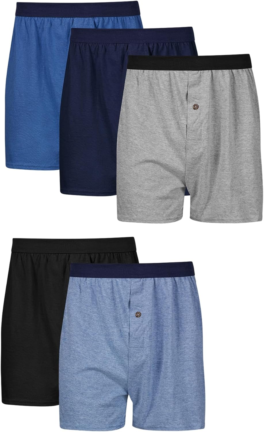 Hanes Men's Underwear Boxers Pack - Cool & Breathable Comfort