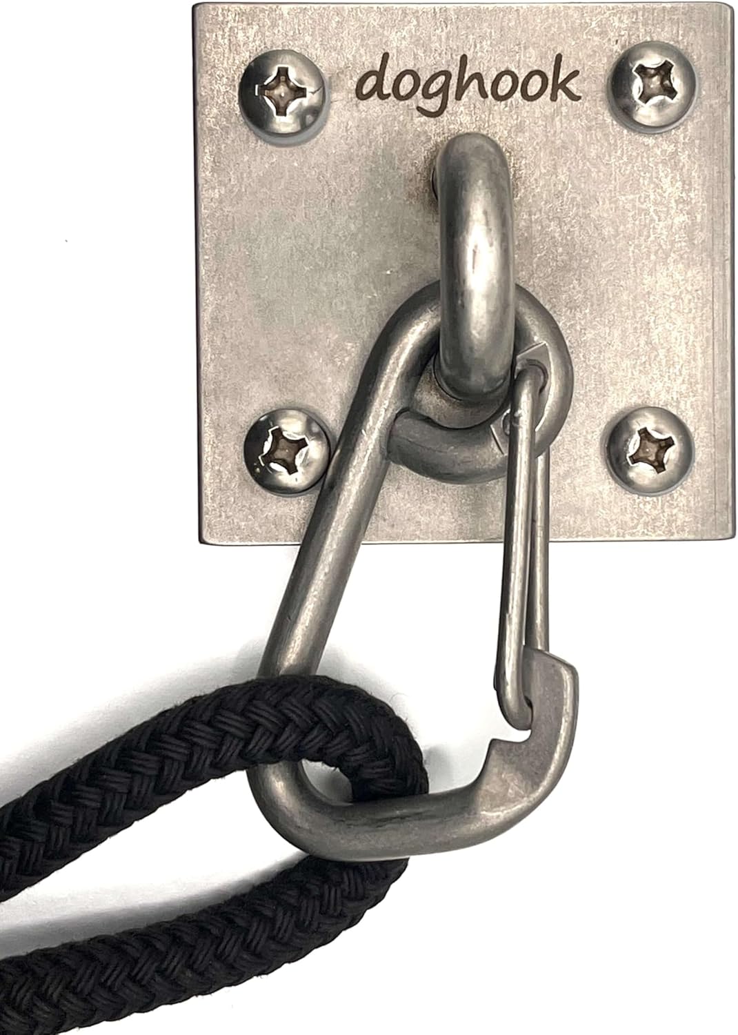 Canine Hitch Secure Dog Leash Parking Wall Hook for Safety