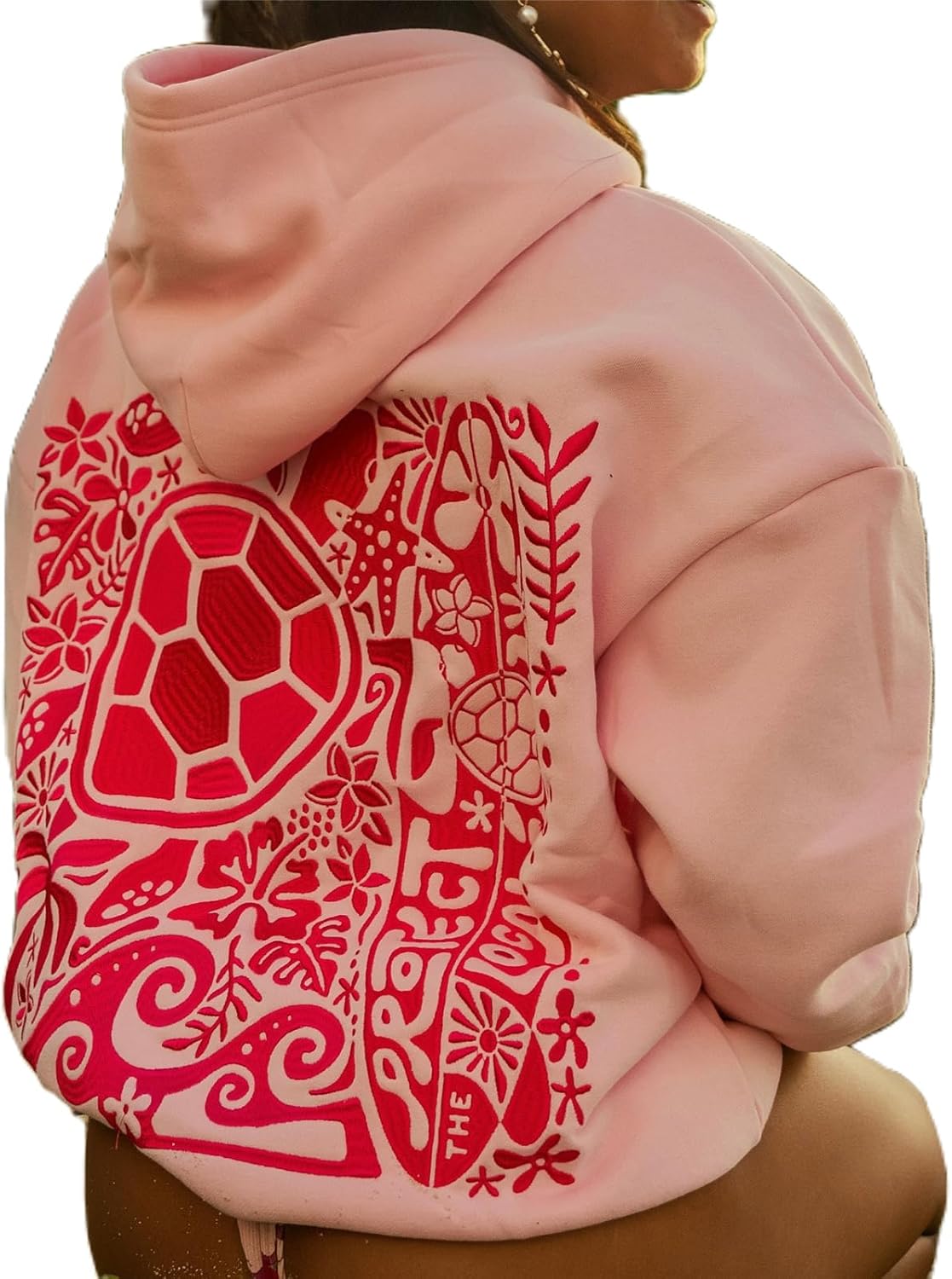 Y2K Embroidered Hoodie: Cute & Cozy