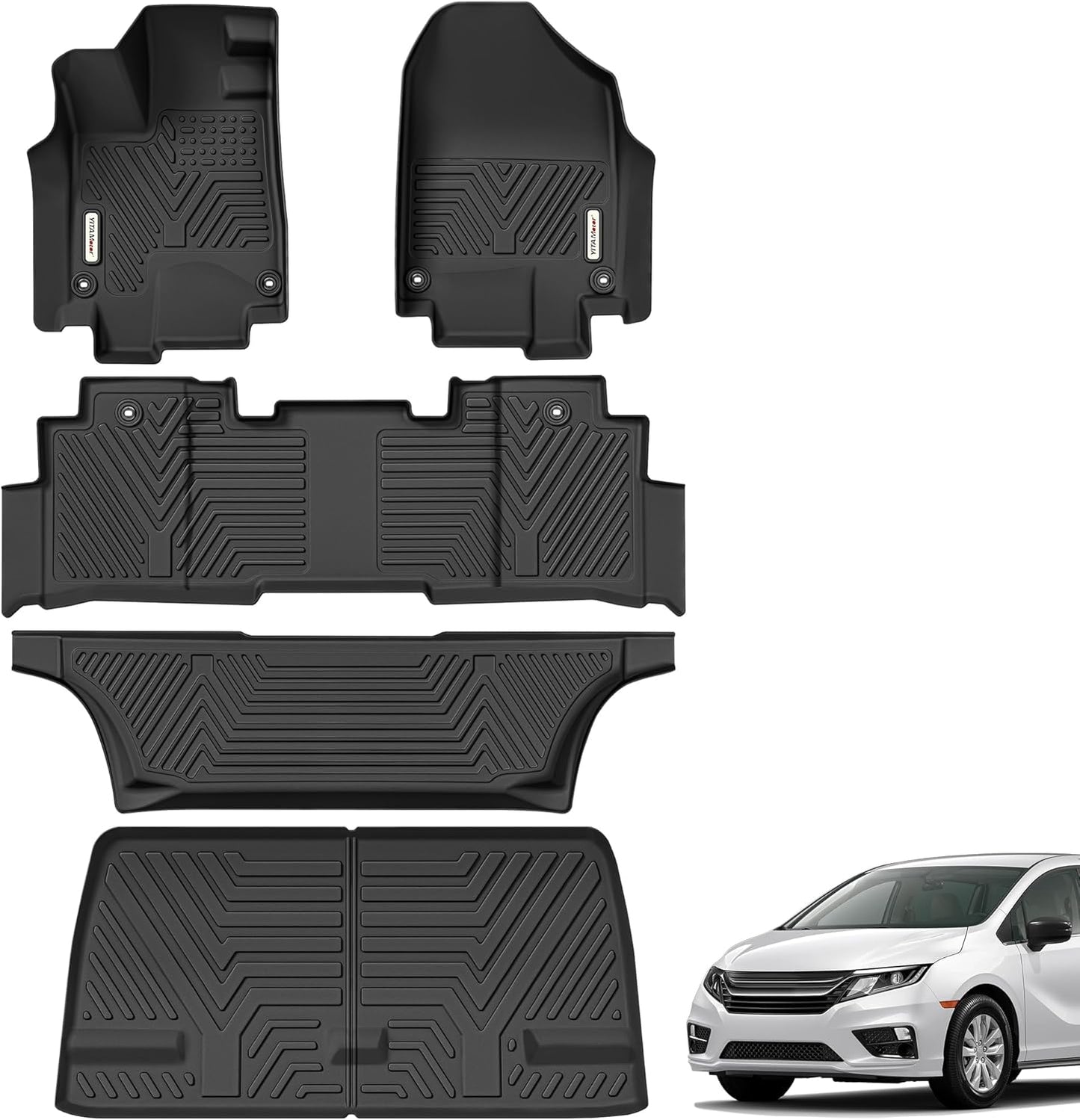 YITAMOTOR Floor Mats for 2018-2025 Honda Odyssey Mini Van