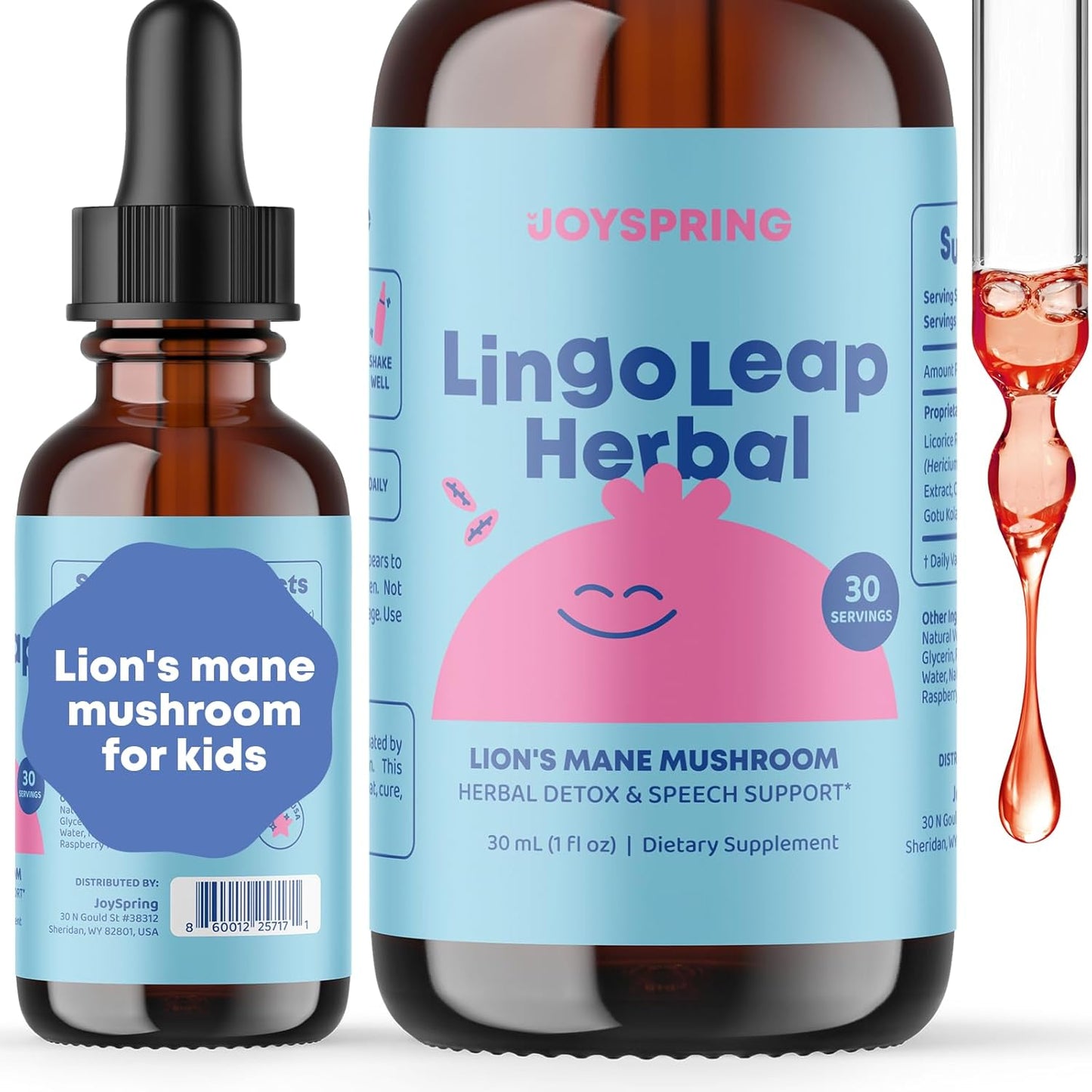 Lions Mane for Kids - Speech Delay Supplement for Growth