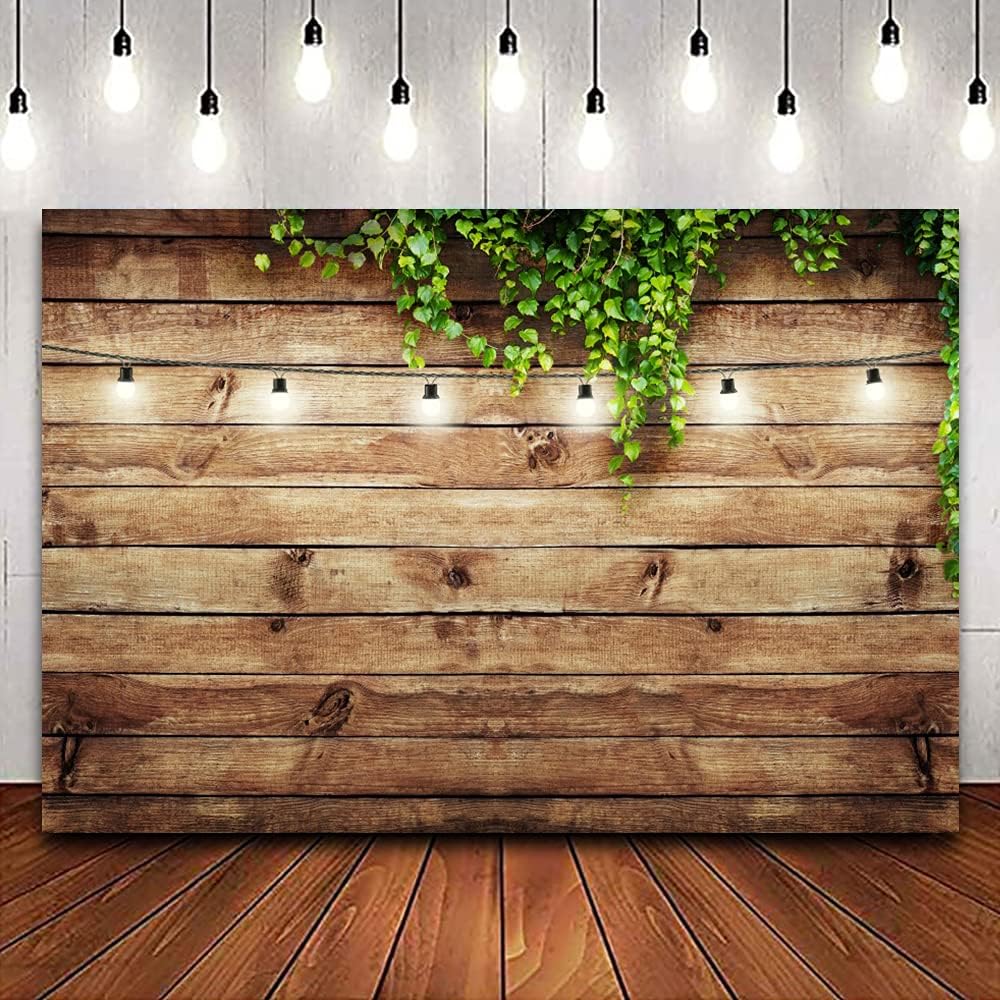 CSFOTO 10x8ft Rustic Background for Stunning Photography Events