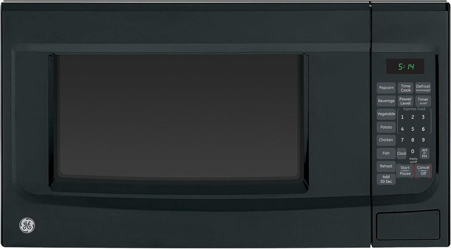 GE 1,100W Microwave w/ 7 Auto Settings & Child-Lock, Essential for Small Spaces