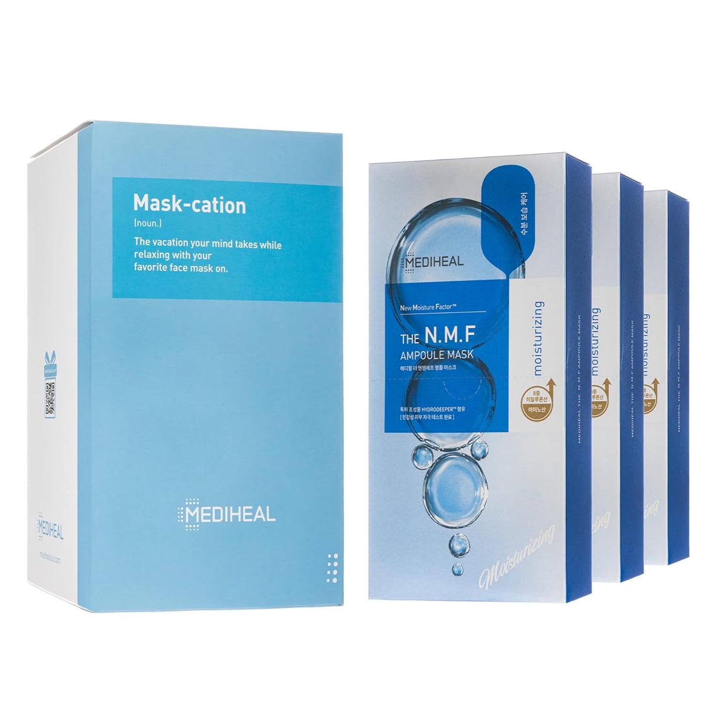 Mediheal NMF Ampoule Face Mask - 30 Sheets for Hydration
