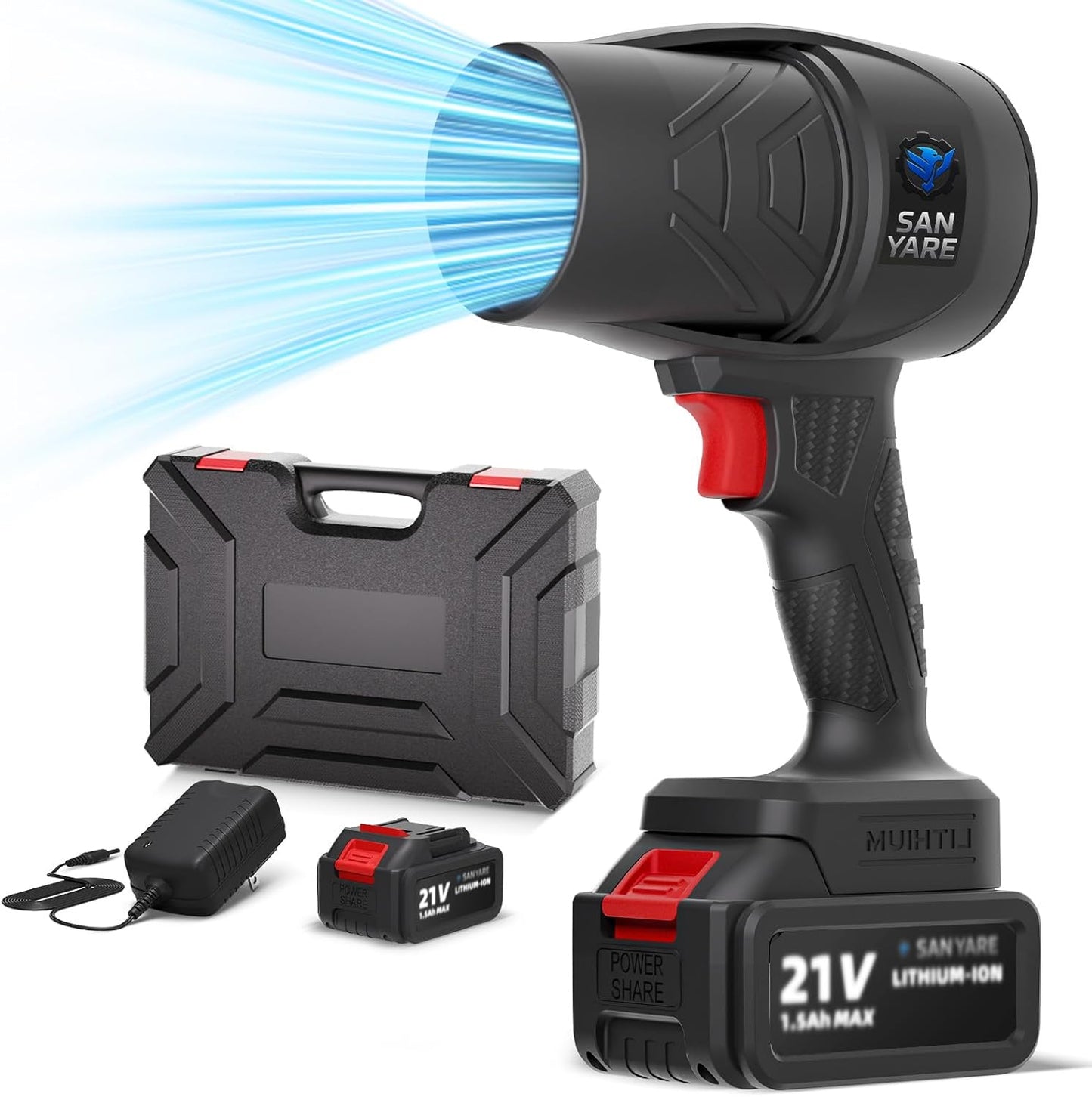 Cordless Leaf Blower with 320000RPM Power for Efficient Yard Care