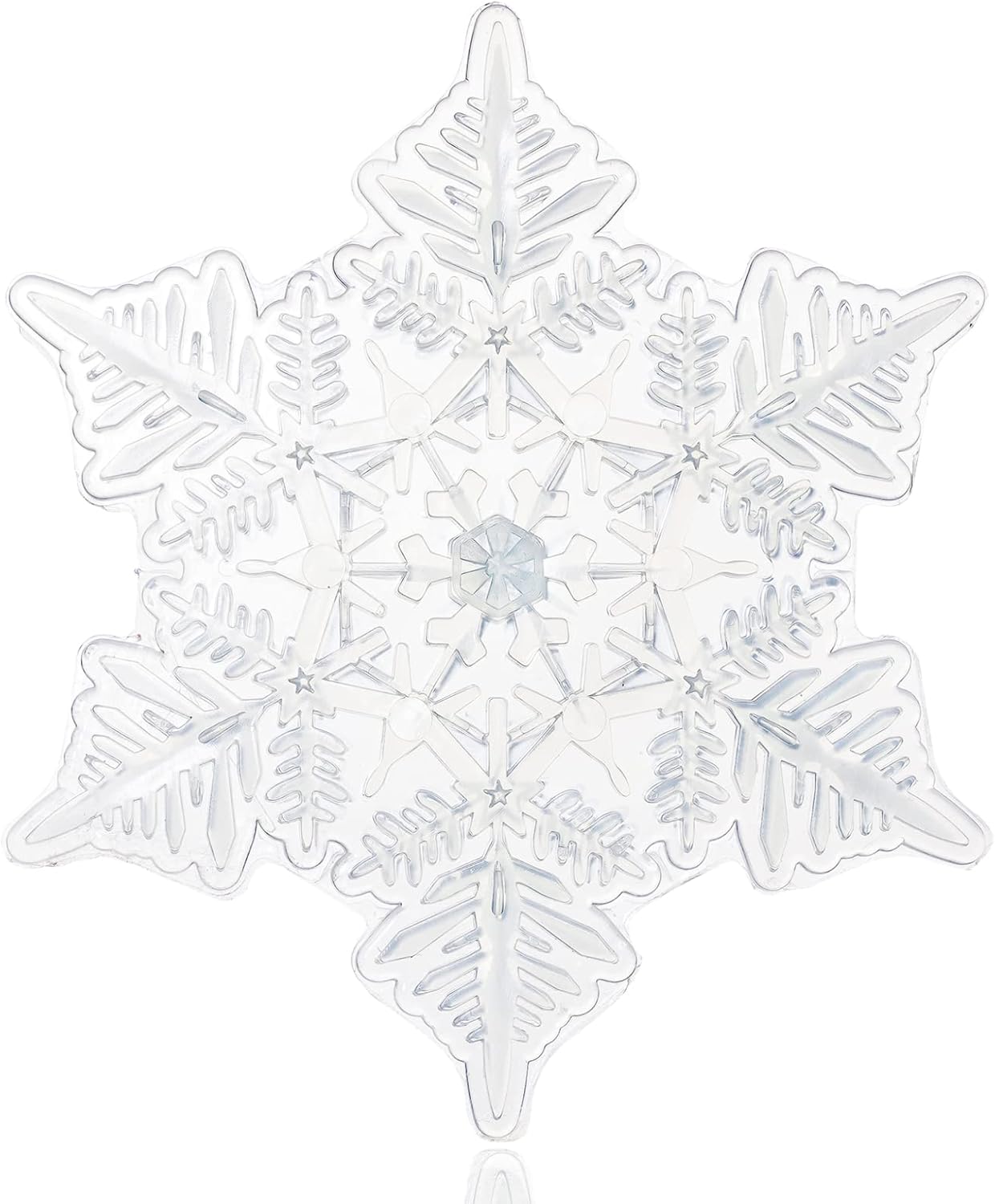 Clear Snowflake Stomp Pad for Grip & Style