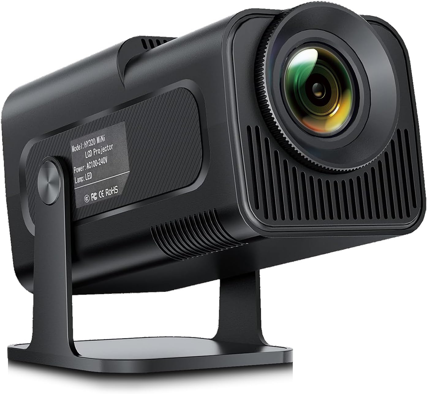 4K WiFi Mini Projector for Seamless Streaming by WOOPKER
