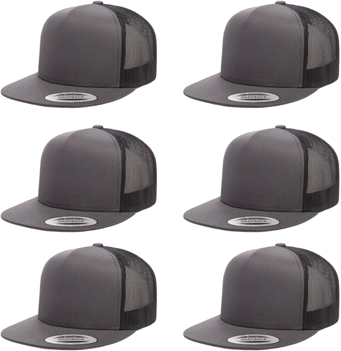 Yupoong 5-Panel Classic Trucker Cap for Ultimate Comfort