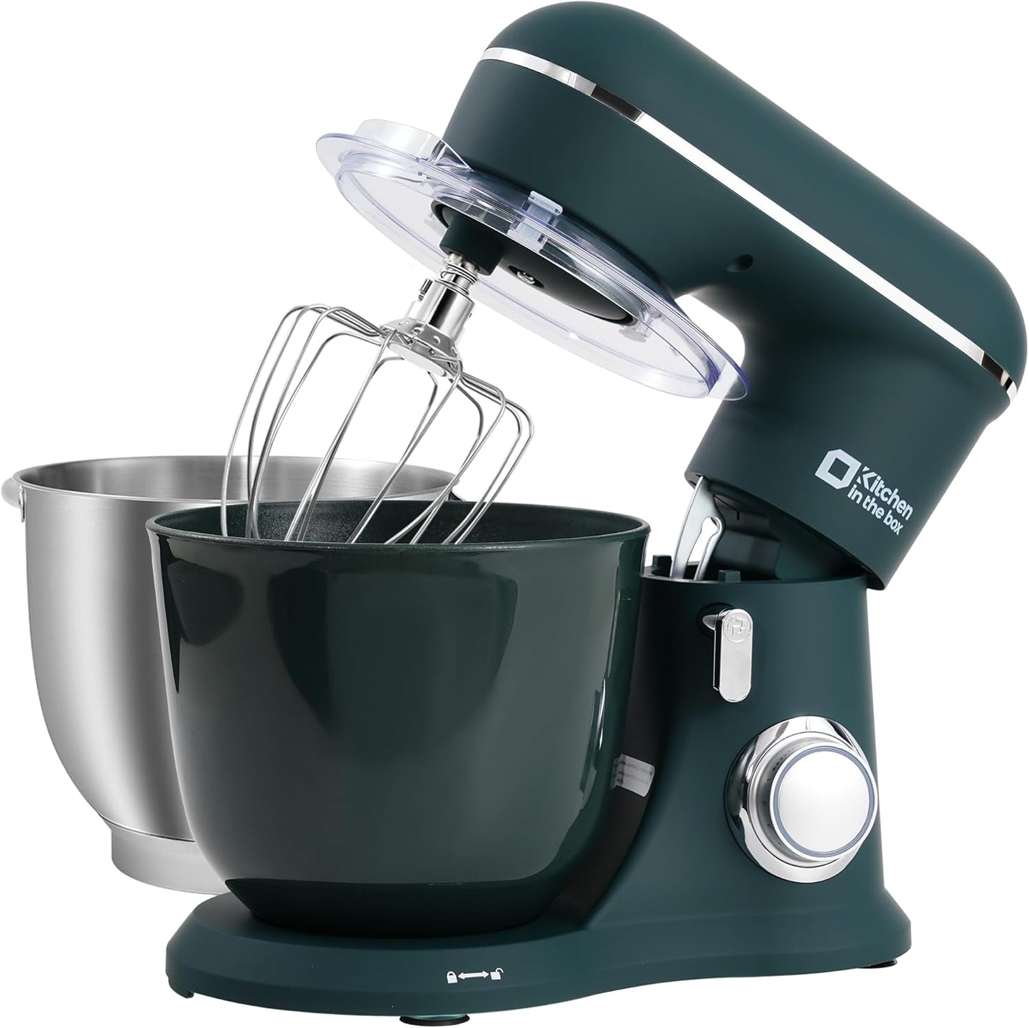 Stand Mixer with Two Bowls and 10 Speeds for Baking Needs