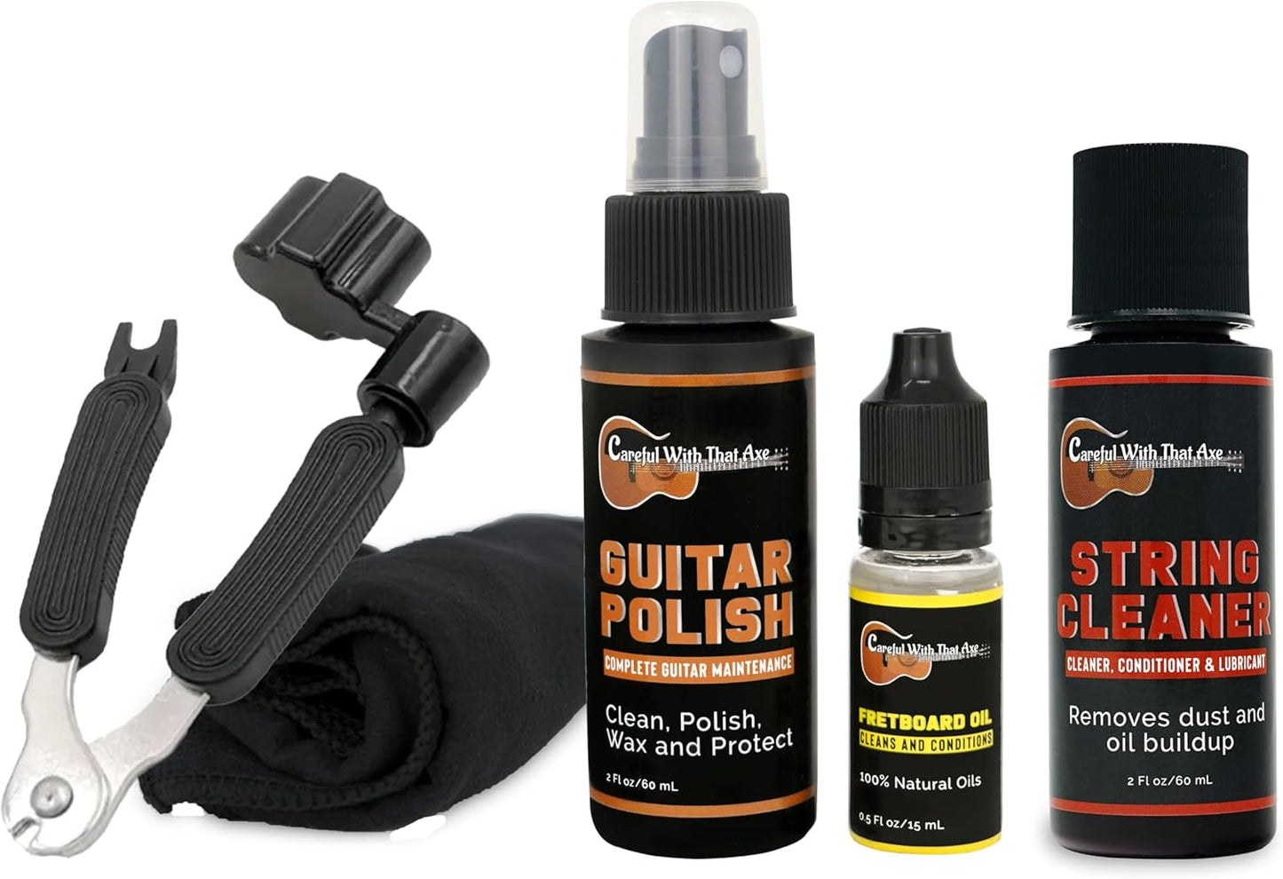 Ultimate Guitar Care Kit - Clean, Polish, Protect