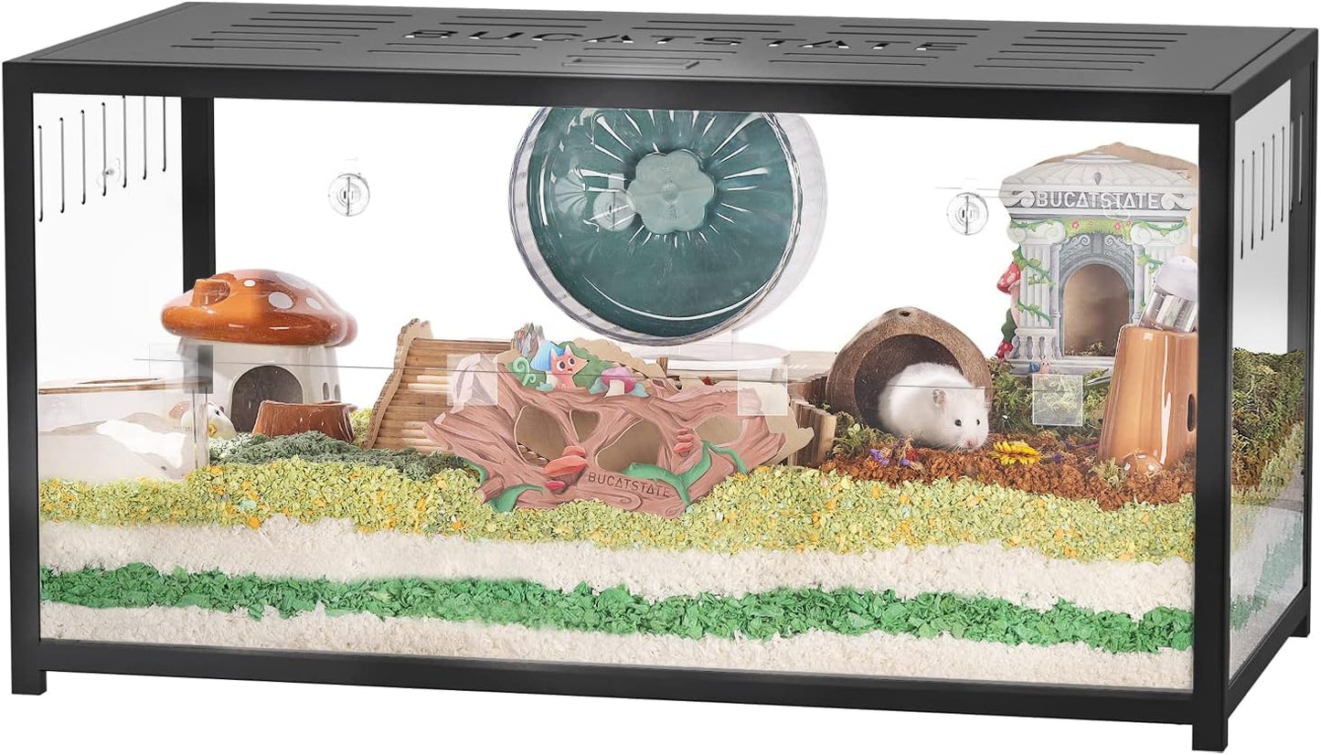 BUCATSTATE Hamster Cage Metal 2.0 - Spacious and Stackable Design