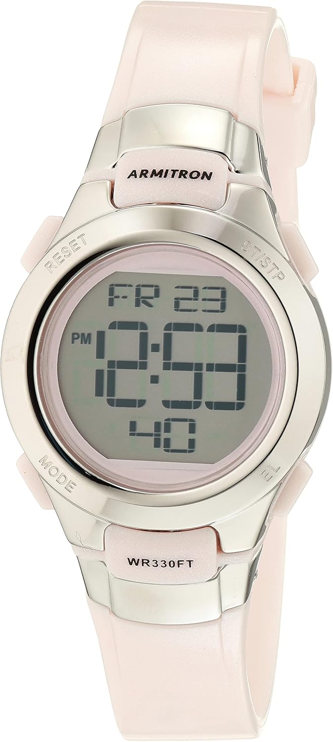 Armitron Sport Women's Digital Chronograph Watch with Resin Strap