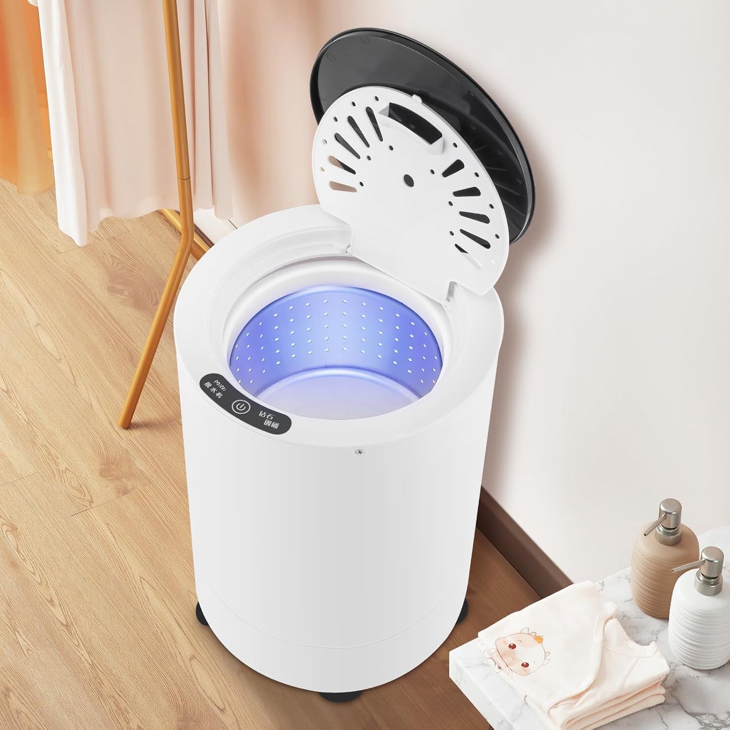 Compact 110V Spin Dryer - Fast Drying Anywhere!