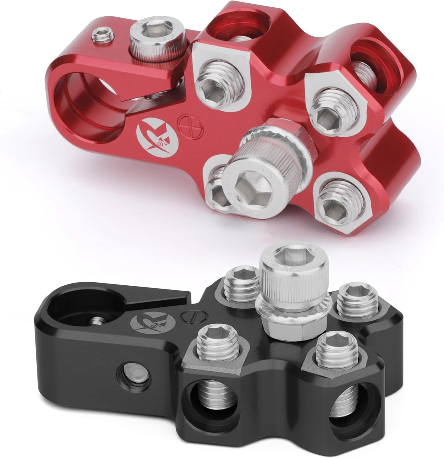 4-Way Lead Acid Battery Terminal Connector Clamps for Vehicles